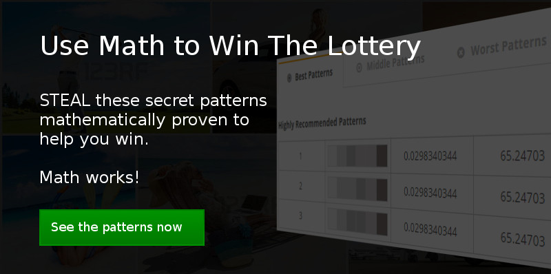 Use math formula to win the lottery - steal these secret patterns mathematically proven to help you win